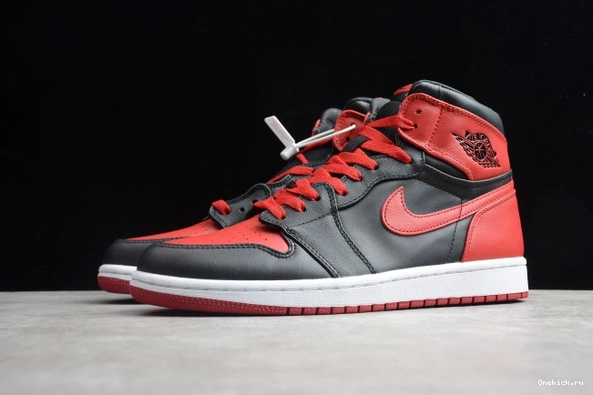 One Kick Jordan Retro Banned 1 Air 432001-001 0713